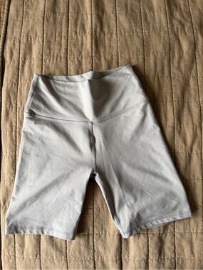 Aerie Tan High-Rise Bike Shorts
